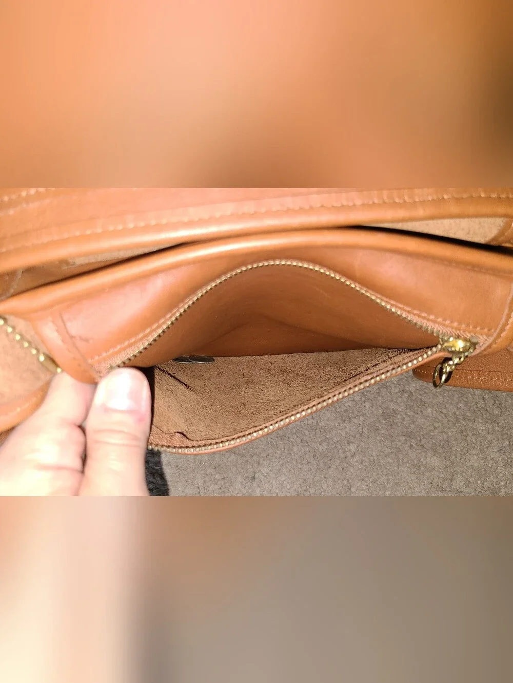 Coach Shelburne 9038 In British Tan - Picture 10 of 16